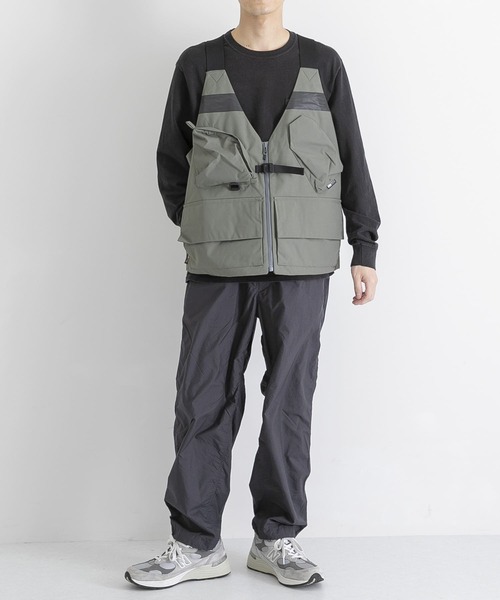 HELLY HANSEN（ヘリーハンセン）の「HELLY HANSEN　Utility Vest（ベスト・メンズ・ブラック/グリーン系その他・LARGE）」の3枚目の写真