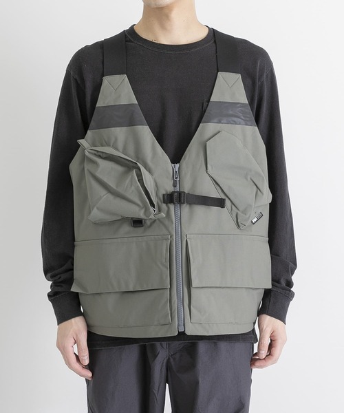 HELLY HANSEN（ヘリーハンセン）の「HELLY HANSEN　Utility Vest（ベスト・メンズ・ブラック/グリーン系その他・LARGE）」の10枚目の写真