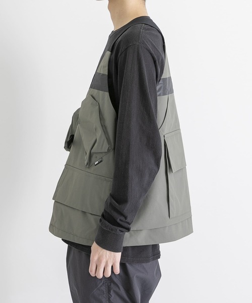 HELLY HANSEN（ヘリーハンセン）の「HELLY HANSEN　Utility Vest（ベスト・メンズ・ブラック/グリーン系その他・LARGE）」の11枚目の写真