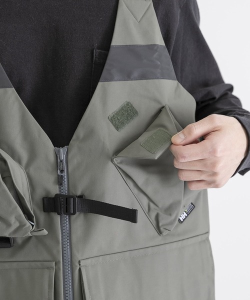 HELLY HANSEN（ヘリーハンセン）の「HELLY HANSEN　Utility Vest（ベスト・メンズ・ブラック/グリーン系その他・LARGE）」の14枚目の写真