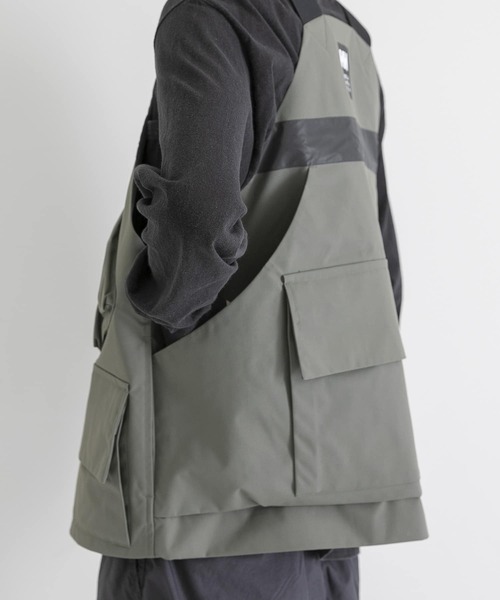 HELLY HANSEN（ヘリーハンセン）の「HELLY HANSEN　Utility Vest（ベスト・メンズ・ブラック/グリーン系その他・LARGE）」の18枚目の写真