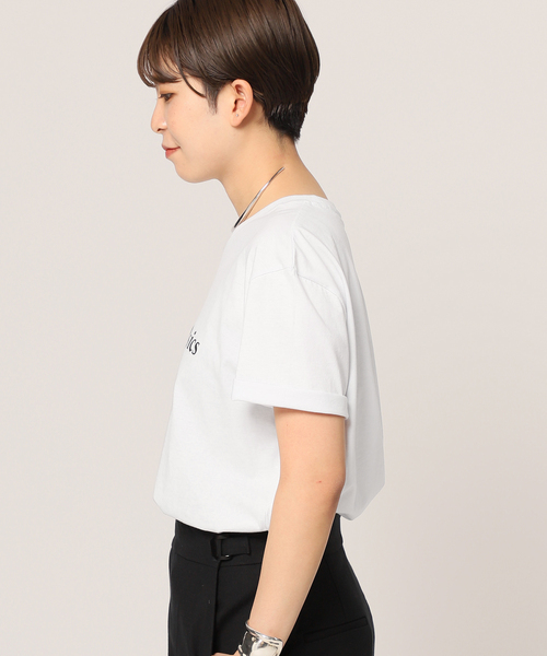 AP STUDIO（エーピーストゥディオ）の「【Les Petits Basics / ル ベーシック】Les Petits Basics Tシャツ（Tシャツ/カットソー・レディース・ホワイト・FREE）」の18枚目の写真