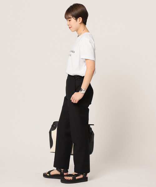 AP STUDIO（エーピーストゥディオ）の「【Les Petits Basics / ル ベーシック】Les Petits Basics Tシャツ（Tシャツ/カットソー・レディース・ホワイト・FREE）」の21枚目の写真