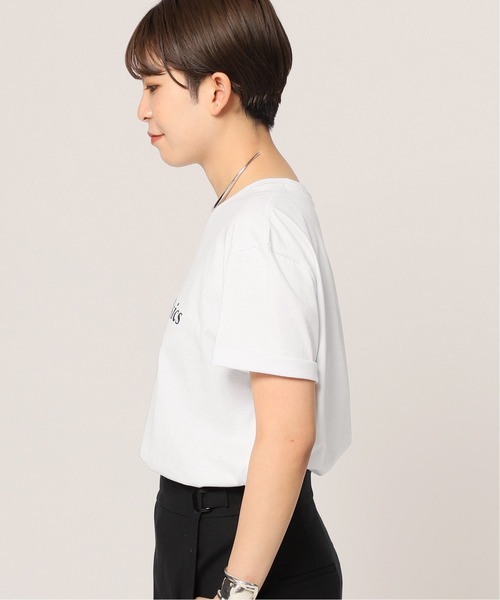 AP STUDIO（エーピーストゥディオ）の「【Les Petits Basics / ル ベーシック】Les Petits Basics Tシャツ（Tシャツ/カットソー・レディース・ホワイト・FREE）」の2枚目の写真