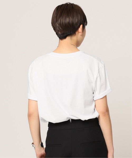 AP STUDIO（エーピーストゥディオ）の「【Les Petits Basics / ル ベーシック】Les Petits Basics Tシャツ（Tシャツ/カットソー・レディース・ホワイト・FREE）」の3枚目の写真