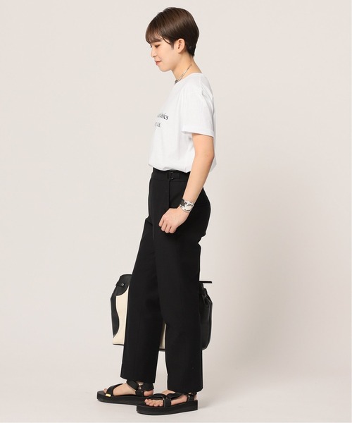 AP STUDIO（エーピーストゥディオ）の「【Les Petits Basics / ル ベーシック】Les Petits Basics Tシャツ（Tシャツ/カットソー・レディース・ホワイト・FREE）」の5枚目の写真