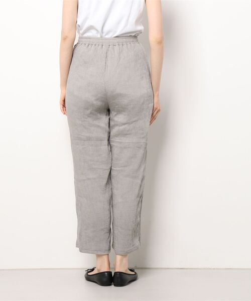 Samansa Mos2 blue（サマンサモスモスブルー）の「リネン混プリーツパンツ（その他パンツ・レディース・グレー/グリーン/キナリ・ﾌﾘ-）」の4枚目の写真