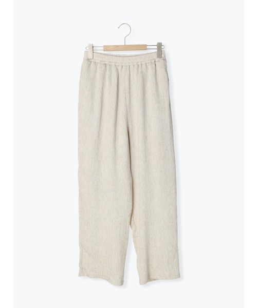 Samansa Mos2 blue（サマンサモスモスブルー）の「リネン混プリーツパンツ（その他パンツ・レディース・グレー/グリーン/キナリ・ﾌﾘ-）」の7枚目の写真