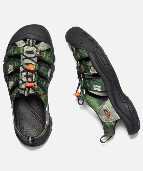 KEEN(キーン)の「NEWPORT RETRO / ニューポート レトロ ★Collaboration with ≪New Acoustic Camp≫ / メンズ サンダル(サンダル・メンズ・グリーン系その他・26.5cm/25.5cm/27.5cm/26cm/27cm/28.5cm/25cm/28cm/29cm)」の16枚目の写真