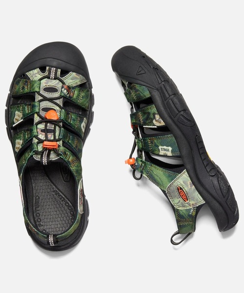 KEEN(キーン)の「NEWPORT RETRO / ニューポート レトロ ★Collaboration with ≪New Acoustic Camp≫ / メンズ サンダル(サンダル・メンズ・グリーン系その他・26.5cm/25.5cm/27.5cm/26cm/27cm/28.5cm/25cm/28cm/29cm)」の22枚目の写真