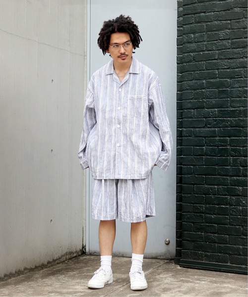 is-ness イズネス パジャマシャツ is-ness（イズネス）の「【WIS-NESS / ウィズネス】 PAJAMA