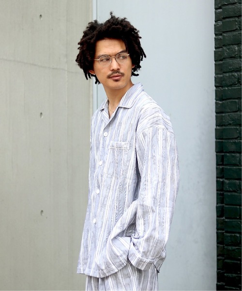 is-ness イズネス パジャマシャツ is-ness（イズネス）の「【WIS-NESS / ウィズネス】 PAJAMA