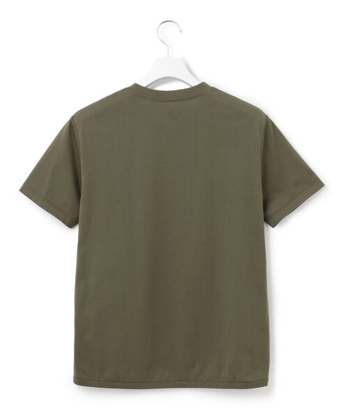 J.PRESS YORK STREET(ジェイプレスヨークストリート)の「【WOMEN】ワンポイントロゴ Tシャツ(Tシャツ/カットソー・レディース・ブラック系/アイボリー系/カーキ系・F)」の4枚目の写真