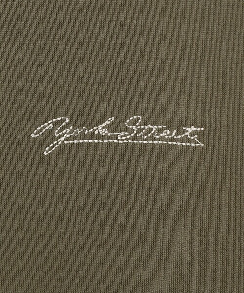 J.PRESS YORK STREET(ジェイプレスヨークストリート)の「【WOMEN】ワンポイントロゴ Tシャツ(Tシャツ/カットソー・レディース・ブラック系/アイボリー系/カーキ系・F)」の6枚目の写真