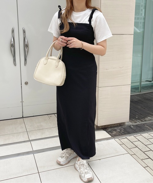 apres jour(アプレジュール)の「スリットキャミワンピース【ZOZOTOWN限定アイテム】(ワンピース・レディース・ライトブルー/ダークブルー/ブラック/アイボリー・X-LARGE/MEDIUM/SMALL)」の16枚目の写真