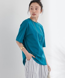 earth music&ecology | クルーネックスムースTシャツ(Tシャツ/カットソー)