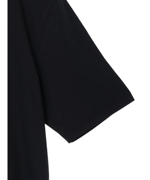 earth music&ecology（アースミュージックアンドエコロジー）の「クルーネックスムースTシャツ（Tシャツ/カットソー・レディース・ブラック/ダークグリーン/オフホワイト/ライトブラウン・S/M/L）」の8枚目の写真