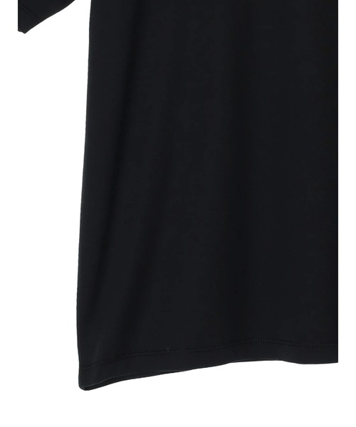 earth music&ecology（アースミュージックアンドエコロジー）の「クルーネックスムースTシャツ（Tシャツ/カットソー・レディース・ブラック/ダークグリーン/オフホワイト/ライトブラウン・S/M/L）」の9枚目の写真