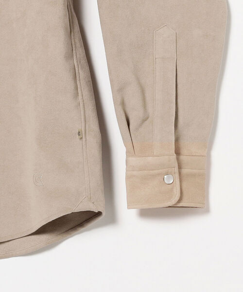 COLONY CLOTHING（コロニークロージング）の「COLONY CLOTHING × Brilla per il gusto / 別注 アルカンターラ ウエスタンシャツ（シャツ/ブラウス・メンズ・サンドベージュ・L）」の16枚目の写真