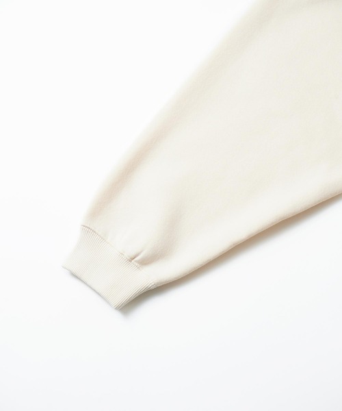 SILAS(サイラス)の「BASIC SILAS AND MARIA SWEAT HOODIE ベーシックサイラスアンドマリアスウェットフーディー(パーカー・メンズ・チャコールグレー/ライトブルー/ブラック/パープル/オフホワイト/オリーブ・MEDIUM/LARGE/X-LARGE)」の10枚目の写真