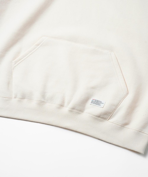 SILAS(サイラス)の「BASIC SILAS AND MARIA SWEAT HOODIE ベーシックサイラスアンドマリアスウェットフーディー(パーカー・メンズ・チャコールグレー/ライトブルー/ブラック/パープル/オフホワイト/オリーブ・MEDIUM/LARGE/X-LARGE)」の11枚目の写真