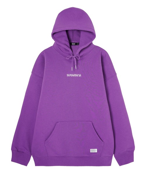 SILAS(サイラス)の「BASIC SILAS AND MARIA SWEAT HOODIE ベーシックサイラスアンドマリアスウェットフーディー(パーカー・メンズ・チャコールグレー/ライトブルー/ブラック/パープル/オフホワイト/オリーブ・MEDIUM/LARGE/X-LARGE)」の17枚目の写真