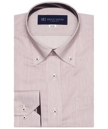 TOKYO SHIRTS | 形態安定ノーアイロン ドゥエボットーニ・ボタンダウン 長袖ビジネスワイシャツ(ビジネスシャツ)