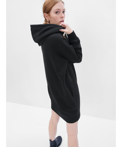 GAP(ギャップ)の「ヴィンテージ ソフトGAPアーチロゴ入りパーカーワンピース(ワンピース・レディース・ネイビー/ブラウン/その他/オフホワイト/ブラック・S/M/L/XL/XS/XXS)」の7枚目の写真