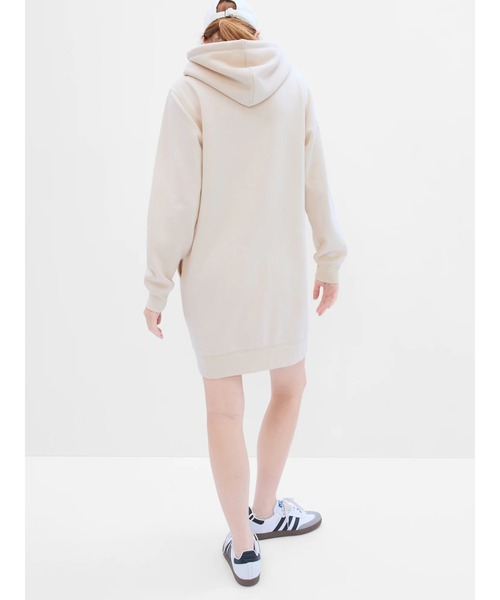 GAP(ギャップ)の「ヴィンテージ ソフトGAPアーチロゴ入りパーカーワンピース(ワンピース・レディース・ネイビー/ブラウン/その他/オフホワイト/ブラック・S/M/L/XL/XS/XXS)」の16枚目の写真