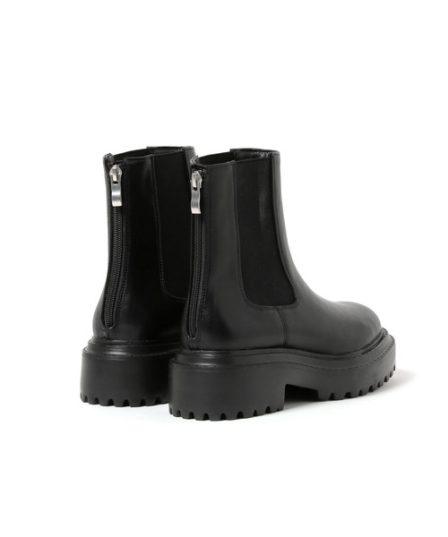 BAYFLOW（ベイフロー）の「バッグZIPサイドゴアブーツ（ブーツ・レディース・ブラック/アイボリー・SMALL/MEDIUM/LARGE）」の12枚目の写真