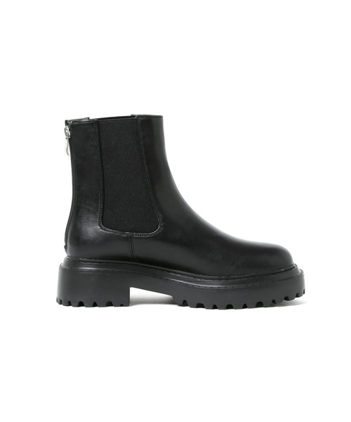 BAYFLOW（ベイフロー）の「バッグZIPサイドゴアブーツ（ブーツ・レディース・ブラック/アイボリー・SMALL/MEDIUM/LARGE）」の14枚目の写真