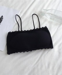 LAC-VERT（ラック・ヴェール）の「3段ホック付きブラトップ（チューブトップ）」