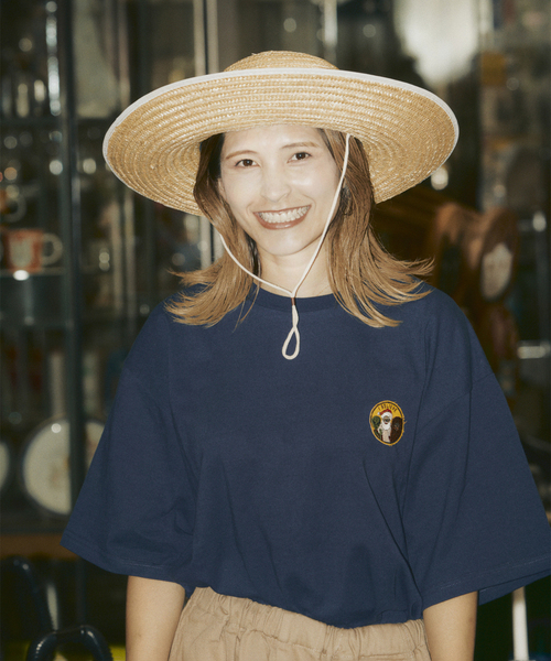JOURNAL STANDARD(ジャーナルスタンダード)の「【MALL/モール】I believe ワッペン TEE(Tシャツ/カットソー・メンズ・レッド/ブラック系その他/コバルトブルー・MEDIUM/LARGE/X-LARGE)」の3枚目の写真