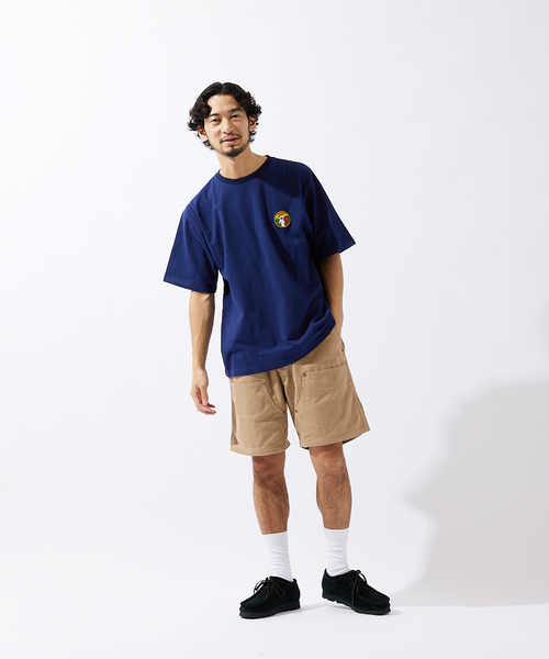 JOURNAL STANDARD(ジャーナルスタンダード)の「【MALL/モール】I believe ワッペン TEE(Tシャツ/カットソー・メンズ・レッド/ブラック系その他/コバルトブルー・MEDIUM/LARGE/X-LARGE)」の5枚目の写真