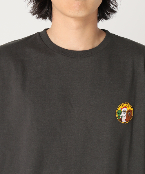 JOURNAL STANDARD(ジャーナルスタンダード)の「【MALL/モール】I believe ワッペン TEE(Tシャツ/カットソー・メンズ・レッド/ブラック系その他/コバルトブルー・MEDIUM/LARGE/X-LARGE)」の14枚目の写真