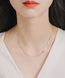 Ritomo De Ricco（リトモ・デ・リコ）の「チタン　ボックスチェーンネックレス留め具SV925（ネックレス）」