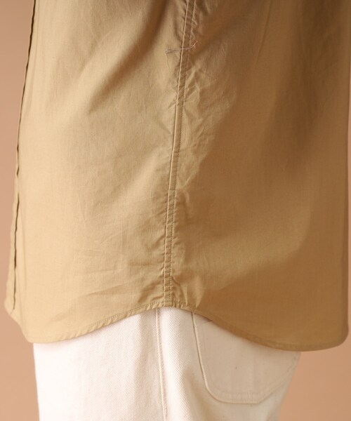 40ｃｔ＆525（フォーティーカラッツアンドゴーニーゴ）の「◆【Sサイズ～】カラーワークシャツ（シャツ/ブラウス・メンズ・ブラック/ワインレッド/ベージュ・02/03/01/04）」の11枚目の写真