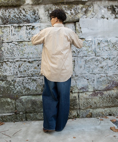 【セール】【PUBLUX/パブリュクス】リラックスワイドブロードBDシャツ（シャツ/ブラウス）｜PUBLUX（パブリュクス）