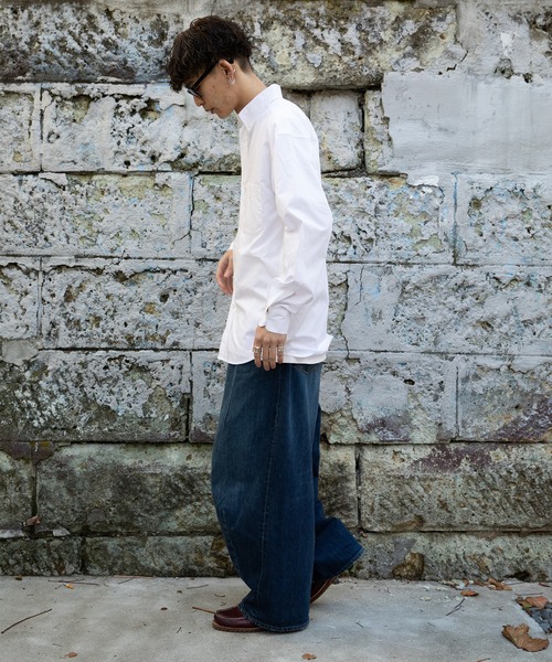 【セール】【PUBLUX/パブリュクス】リラックスワイドブロードBDシャツ（シャツ/ブラウス）｜PUBLUX（パブリュクス）