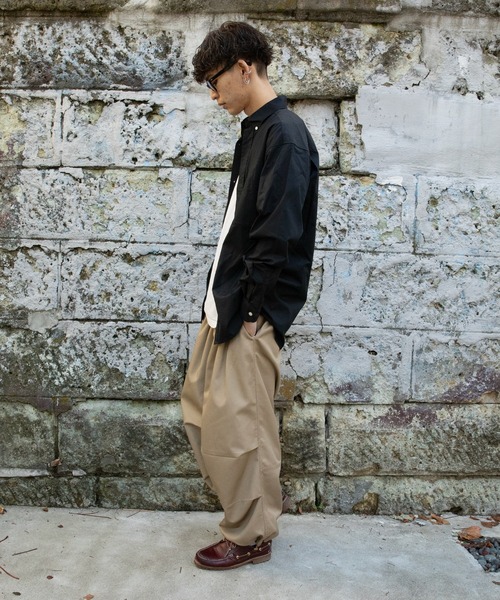 【セール】【PUBLUX/パブリュクス】リラックスワイドブロードBDシャツ（シャツ/ブラウス）｜PUBLUX（パブリュクス）