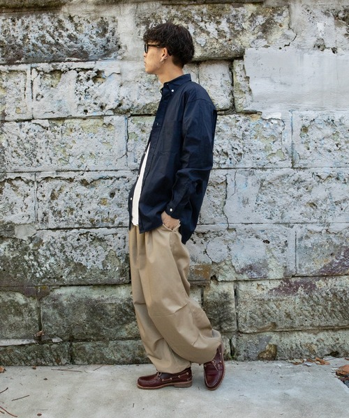 【セール】【PUBLUX/パブリュクス】リラックスワイドブロードBDシャツ（シャツ/ブラウス）｜PUBLUX（パブリュクス）