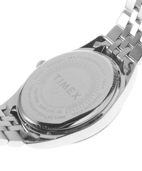 TIMEX(タイメックス)の「TIMEX Waterbury Legacy スカイブルー【 ウォッチ 】(アナログ腕時計・レディース・シルバー・FREE)」の10枚目の写真