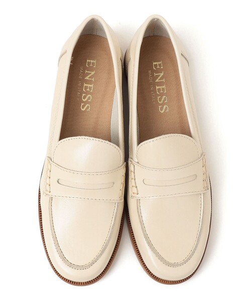 SHIPS any(シップス エニィ)の「ENESS: ペニー ローファー(ローファー・レディース・ブラック/ライトホワイト・36/37/38)」の6枚目の写真