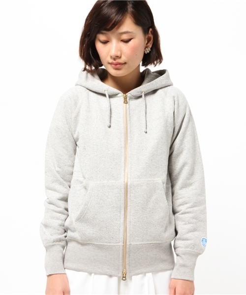 ORCIVAL（オーシバル）の「ORCIVAL（オーシバル）:ジップ パーカー（パーカー・レディース・ホワイト/ライトグレー・ONE SIZE）」の13枚目の写真