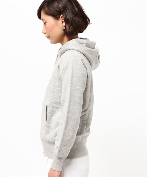 ORCIVAL（オーシバル）の「ORCIVAL（オーシバル）:ジップ パーカー（パーカー・レディース・ホワイト/ライトグレー・ONE SIZE）」の12枚目の写真