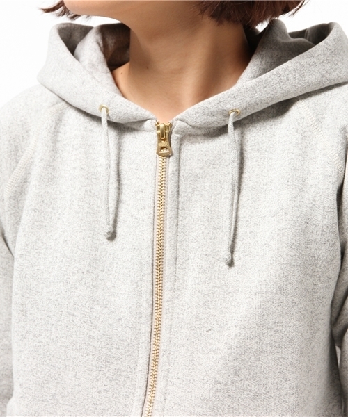 ORCIVAL（オーシバル）の「ORCIVAL（オーシバル）:ジップ パーカー（パーカー・レディース・ホワイト/ライトグレー・ONE SIZE）」の10枚目の写真