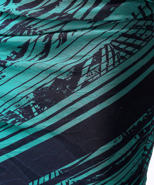 5351 POUR LES FEMMES（ゴーサンゴーイチプールファム）の「【GLITTER 5月号掲載】リーフクロスボーダーSK（スカート・レディース・ホワイト/ネイビー・FREE）」の7枚目の写真