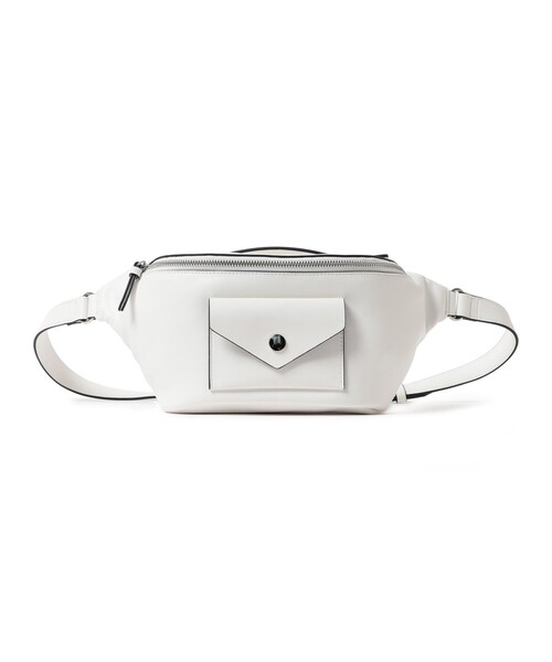 Ray BEAMS(レイビームス)の「Ray BEAMS / ボディ バッグ(ボディバッグ/ウエストポーチ・レディース・ホワイト/ブラック・ONE SIZE)」の6枚目の写真