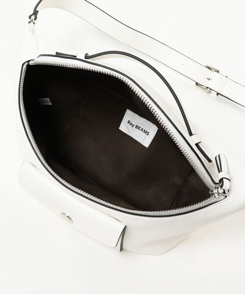 Ray BEAMS(レイビームス)の「Ray BEAMS / ボディ バッグ(ボディバッグ/ウエストポーチ・レディース・ホワイト/ブラック・ONE SIZE)」の16枚目の写真