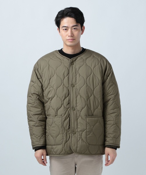 BAYFLOW（ベイフロー）の「リバーシブルミリタリーコート（ミリタリージャケット・メンズ・ブラック/グリーン・MEDIUM/LARGE）」の13枚目の写真